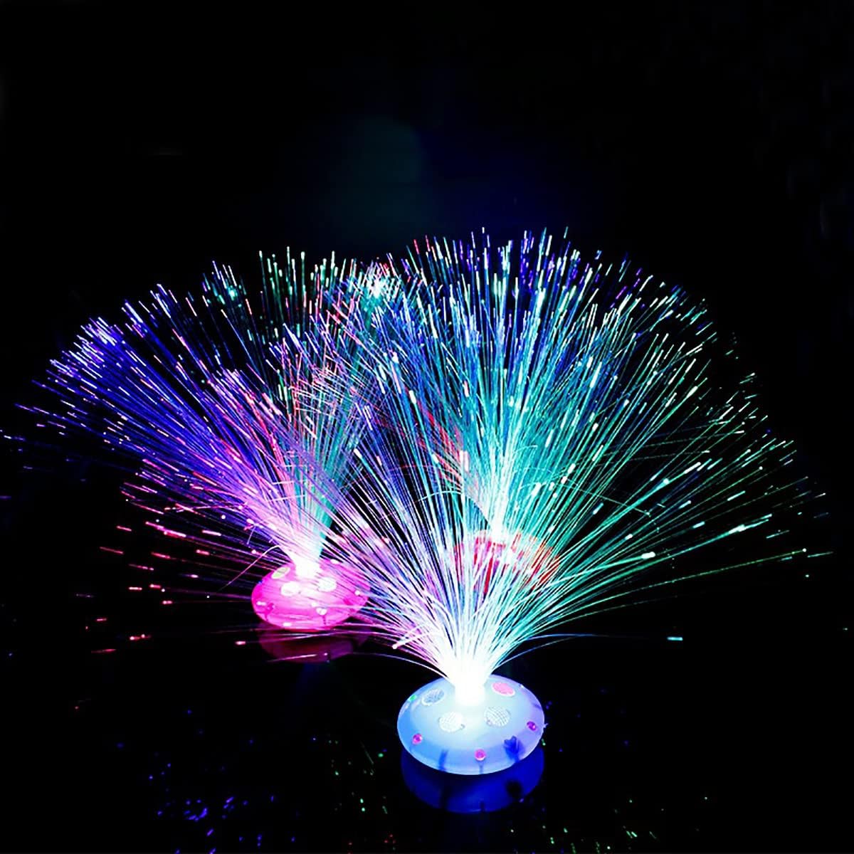 LED Multicolor Fountain Cake Topper 6 Pack