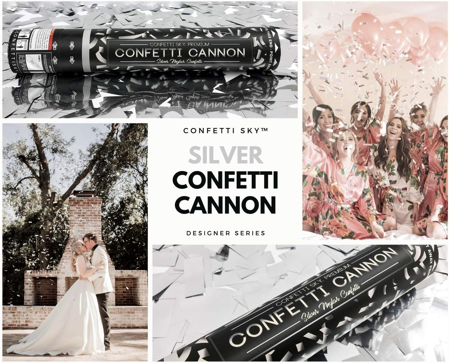 Confetti Cannon 6 Pack
