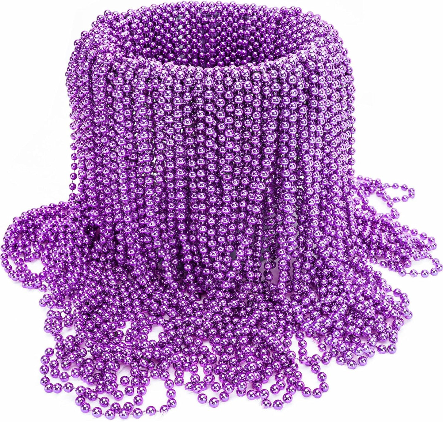 144 Pcs Mardi Gras Beads Pack